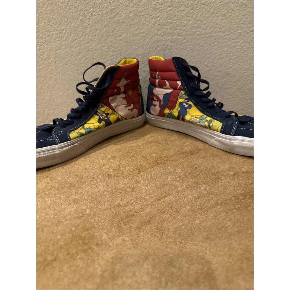 Vans Sk8-Hi‎ The Beatles Yellow Submarine 2013 Limited Edition M 9
